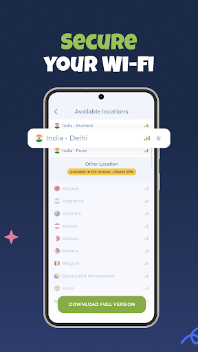India VPN - Private Turbo Fast ekran görüntüsü