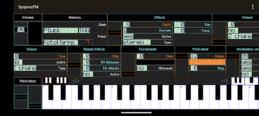 FM Synthesizer [SynprezFM II] ekran görüntüsü