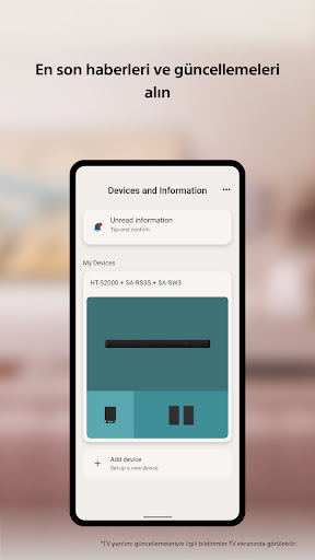 Sony | BRAVIA Connect ekran görüntüsü