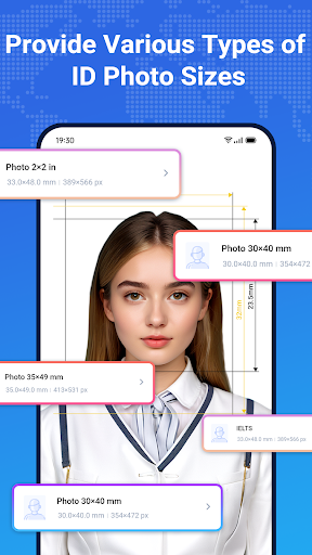 Pasaport kimlik fotoğrafı ekran görüntüsü