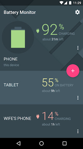 Cross-Device Battery Monitor ekran görüntüsü