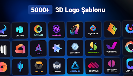 3D Logo Maker - Tasarım Logosu ekran görüntüsü