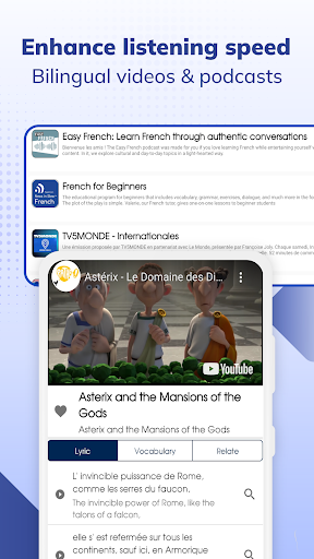 Todaii: Learn French by news ekran görüntüsü