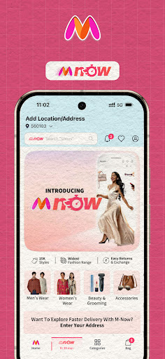 Myntra - Fashion Shopping App ekran görüntüsü