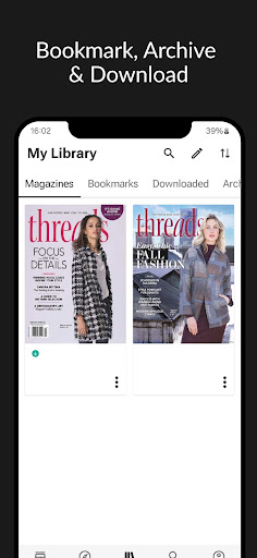 Threads Magazine ekran görüntüsü