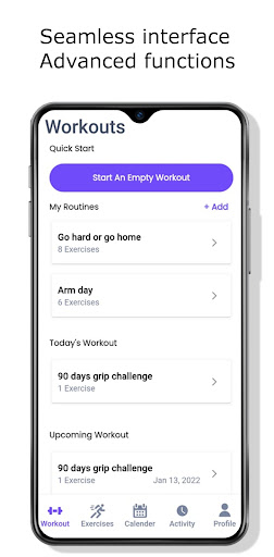 V-Strength: Gym Tracker & Log ekran görüntüsü