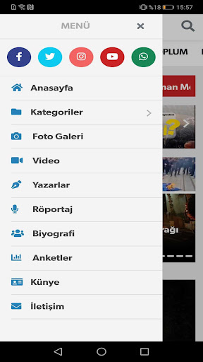 Baran Dergisi ekran görüntüsü