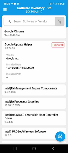 SysAdmin Tools ekran görüntüsü