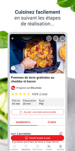 My Moulinex, la cuisine facile ekran görüntüsü