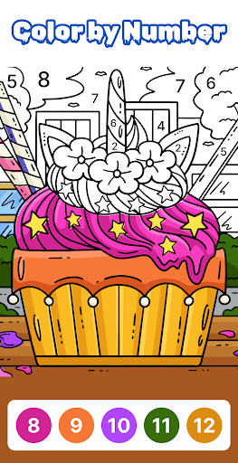 Coloring Book: Paint By Number ekran görüntüsü
