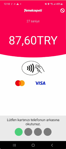 Yemeksepeti POS ekran görüntüsü