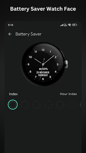 Battery Saver Watch Face ekran görüntüsü