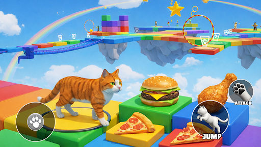 Parkour Run: Animal Obby ekran görüntüsü