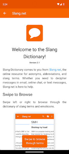 Slang Dictionary ekran görüntüsü