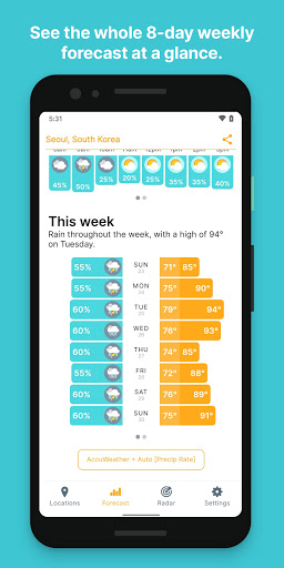 Hello Weather ekran görüntüsü