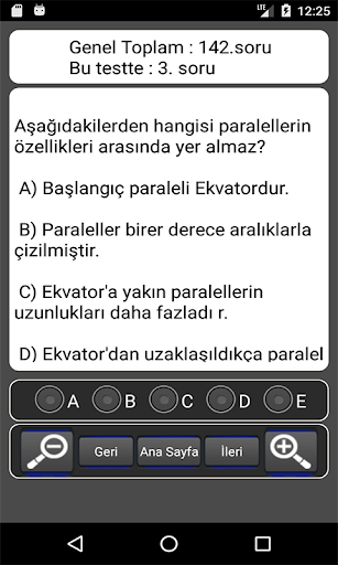 TYT AYT Coğrafya Soru Bankası ekran görüntüsü