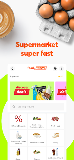 Foody: Food & Grocery Delivery ekran görüntüsü