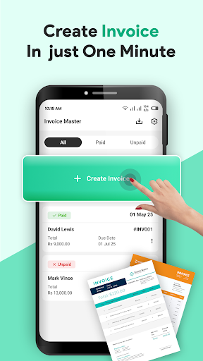 Invoice Maker: Invoice PDF. ekran görüntüsü