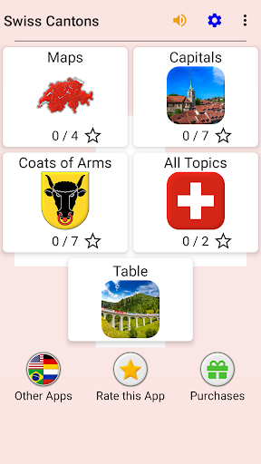 Swiss Cantons - Map & Capitals ekran görüntüsü