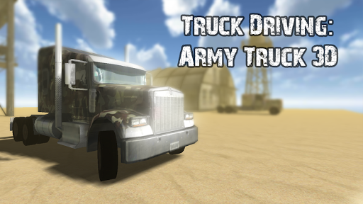 Truck Driving: Army Truck 3D ekran görüntüsü