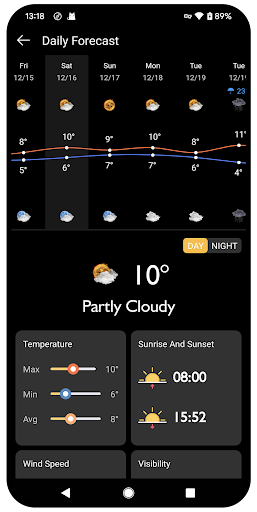 Live Weather Forecast: WeaReal ekran görüntüsü