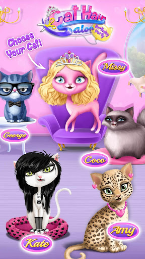 Cat Hair Salon Birthday Party ekran görüntüsü