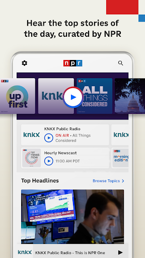 NPR: National & Local News ekran görüntüsü