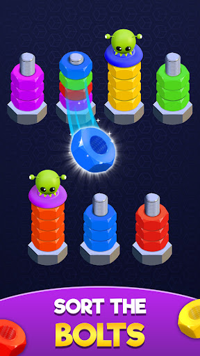 Nuts and Bolts: Sort Puzzle ekran görüntüsü