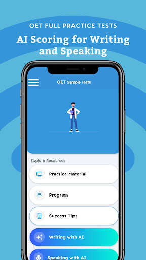 OET Sample Tests ekran görüntüsü