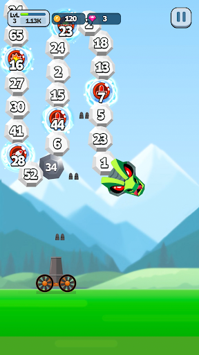 Ball Blast Cannon blitz mania ekran görüntüsü