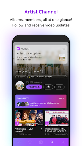 Mubeat for kpop Lovers ekran görüntüsü