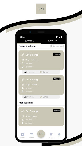 Line MA Sports Club ekran görüntüsü