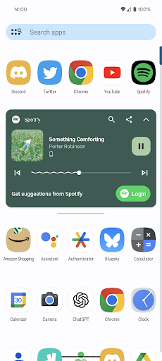 Nova Launcher ekran görüntüsü