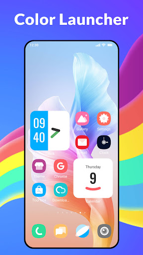 Color Launcher, cool themes ekran görüntüsü