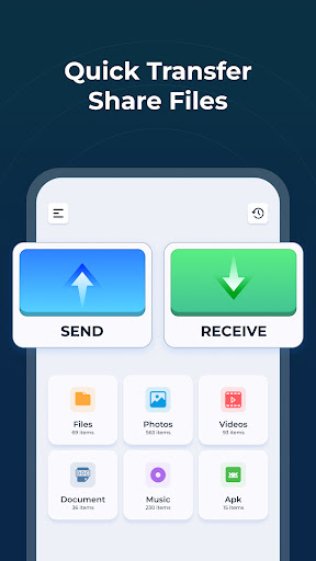 Quick Transfer : Share Files ekran görüntüsü