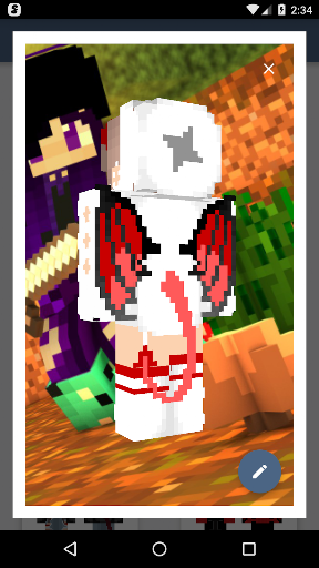 HD Skins Editor for Minecraft ekran görüntüsü