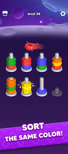 Nuts and Bolts: Sorting Games ekran görüntüsü