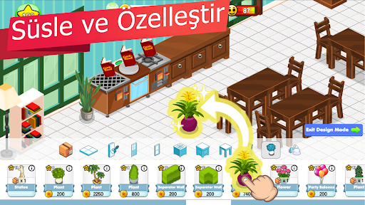 Restoran Kafe Idle Tycoon ekran görüntüsü