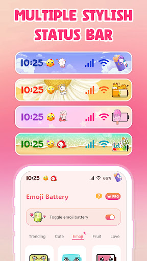 Emoji Battery Icon Custom ekran görüntüsü