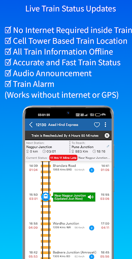 Track My Train - Live Status ekran görüntüsü