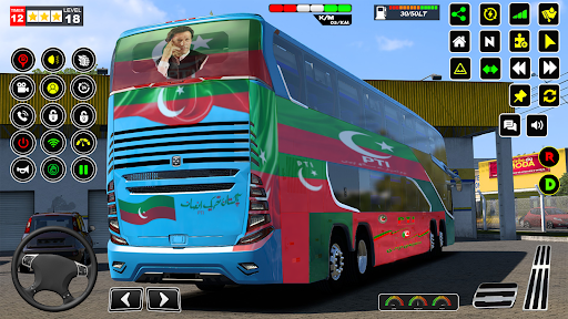 Imran Khan Election Bus Game ekran görüntüsü