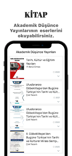 Akademik Kaynak - Makaleler ekran görüntüsü