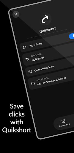 Quikshort: Shortcut Creator ekran görüntüsü