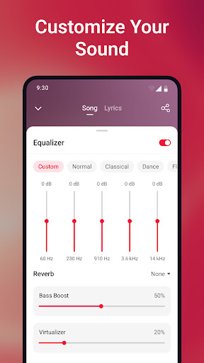 OneMusic - Music, Mp3 Player ekran görüntüsü