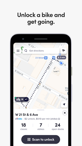 Citi Bike ekran görüntüsü