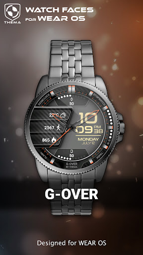 G-Over Watch Face ekran görüntüsü