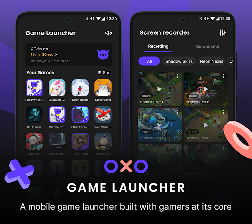 OXO Game Launcher - Gaming Hub ekran görüntüsü