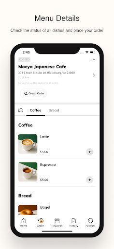 Moeya Japanese Cafe ekran görüntüsü