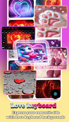 Galaxy Pink Cute Hippo Theme ekran görüntüsü