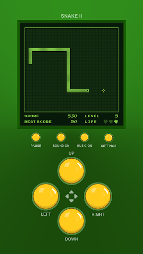 Snake II - Klasik Retro Oyunu ekran görüntüsü